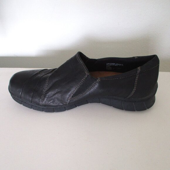 Earth Origins "Naya" Womens Black Leather Casual Flat Loafer NWOB - Size 8.5M - Picture 6 of 9